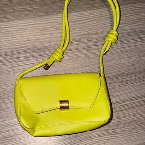 SHEIN Neon Yellow Mini Bag